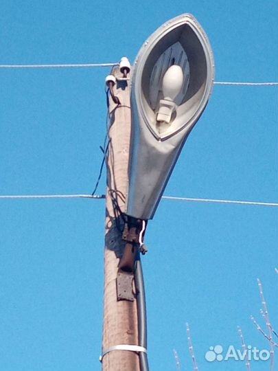 Фонарь уличный на столб
