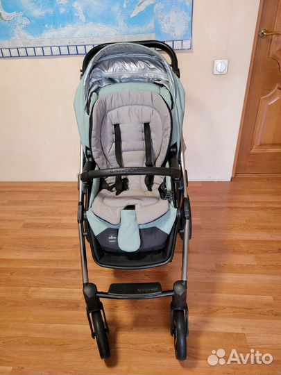 Коляска 2 в 1 Baby Design Husky, автолюлька Espiro