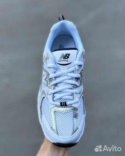 New Balance 530 'White Natural Indigo'. Оригинал