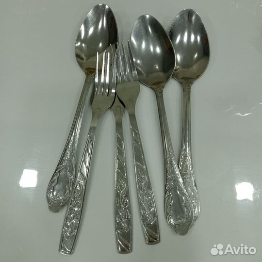 Ложки вилки нержавейка СССР новые