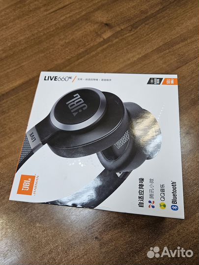 Наушники Bluetooth JBL Live 660NC Black