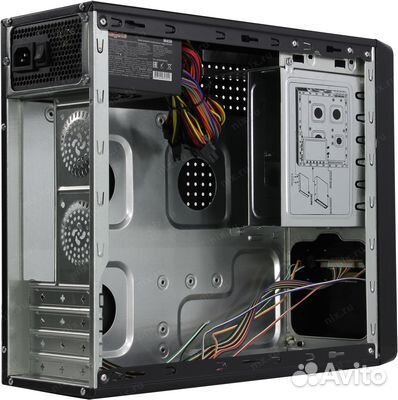 Корпус ExeGate EX280451RUS Micro-ATX 450W Slim Min