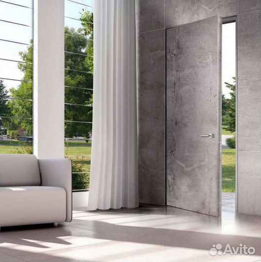 Скрытая дверь под покраску