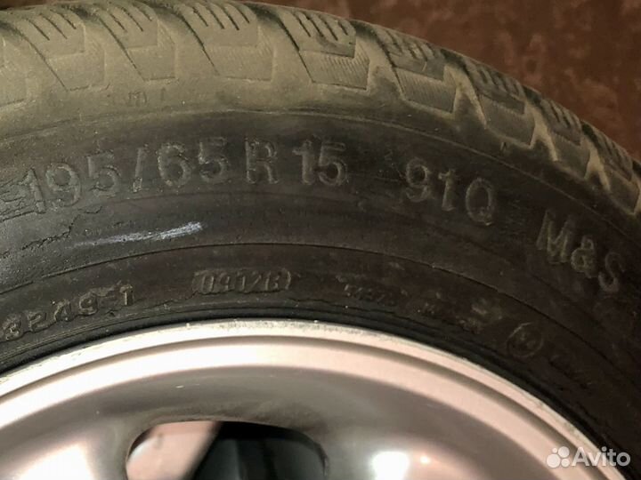 R15 Vredestein SnowTrac 195/65, PCD 5x120 DIA 52