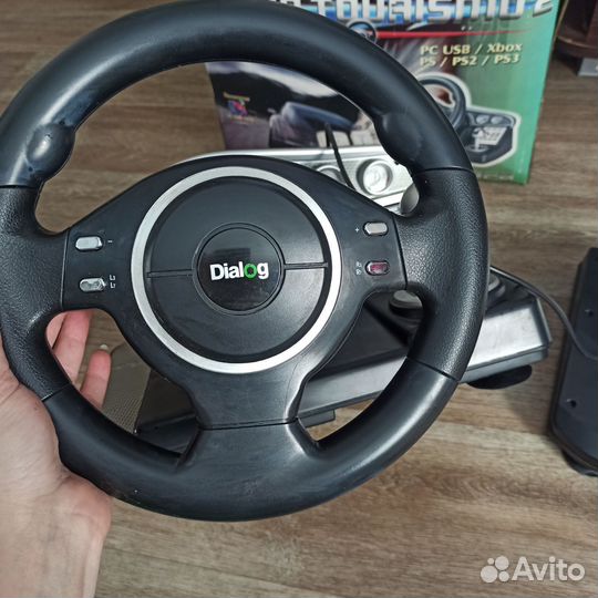 Игровой руль dialog gw 23fb