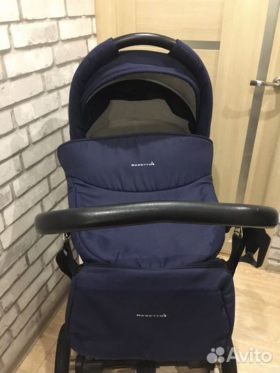 Коляска 3 в 1 bebetto в отличном состоянии