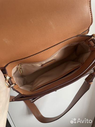 Сумка натуральная кожа коричневая