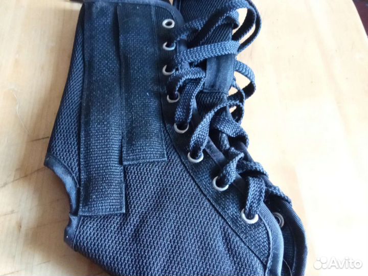 Ортез голеностопный orlett LAB-201 с шинами черный