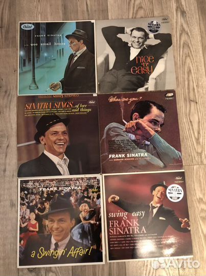 Frank Sinatra lp 1980-1986 англия, Германия