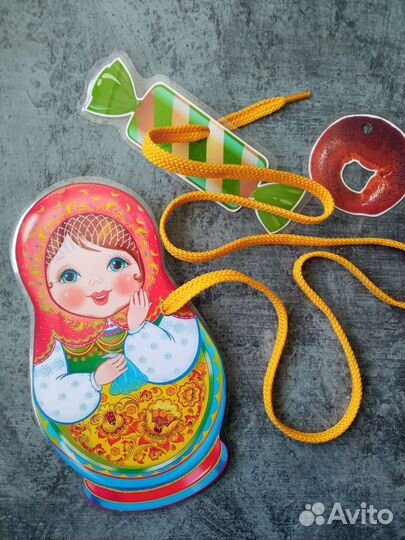 Шнуровка -Матрёшка