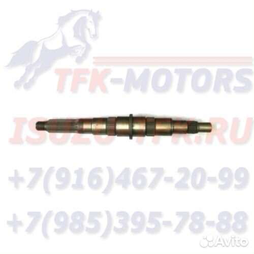 Вал вторичный кпп MYY5T Z28-42-42-21