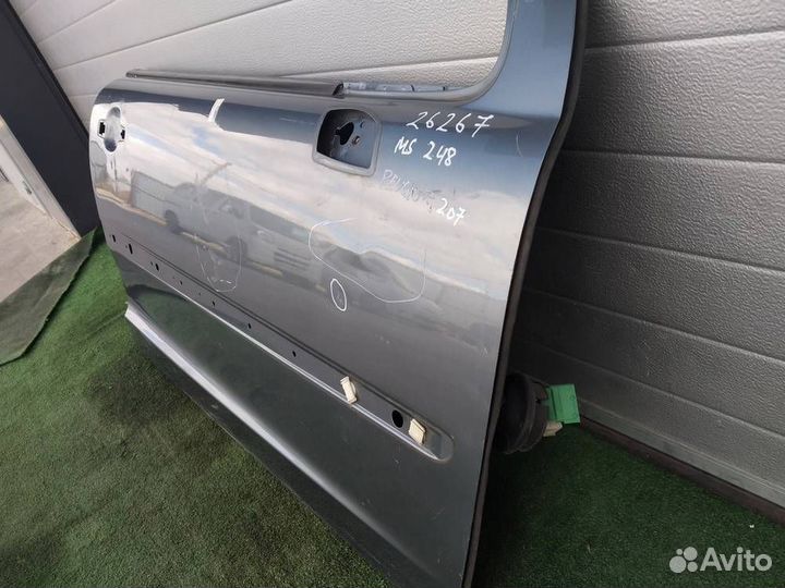 Дверь передняя правая Peugeot 207 (2006-2012)