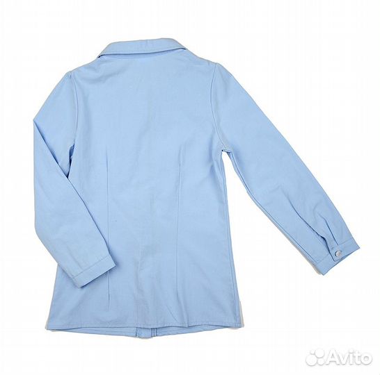 Хлопковая блузка (размеры 128, 134, 140, 146)