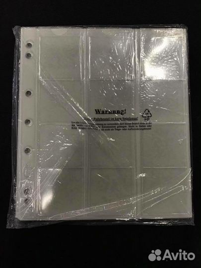 Листы для монет в альбом Leuchtturm Numis Classic