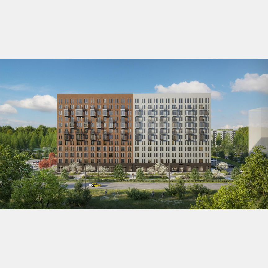 2-к. квартира, 58,8 м², 4/12 эт.