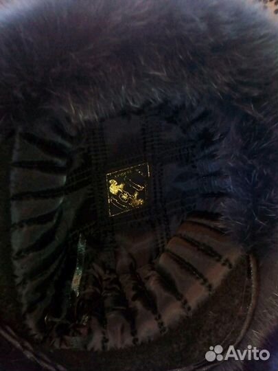 Шапка женская песец