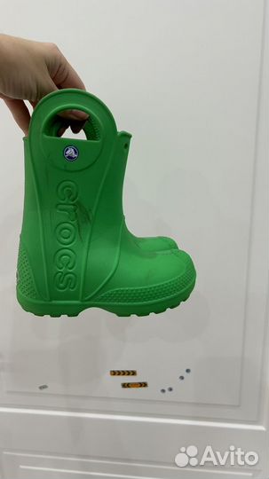 Сапоги резиновые crocs c9