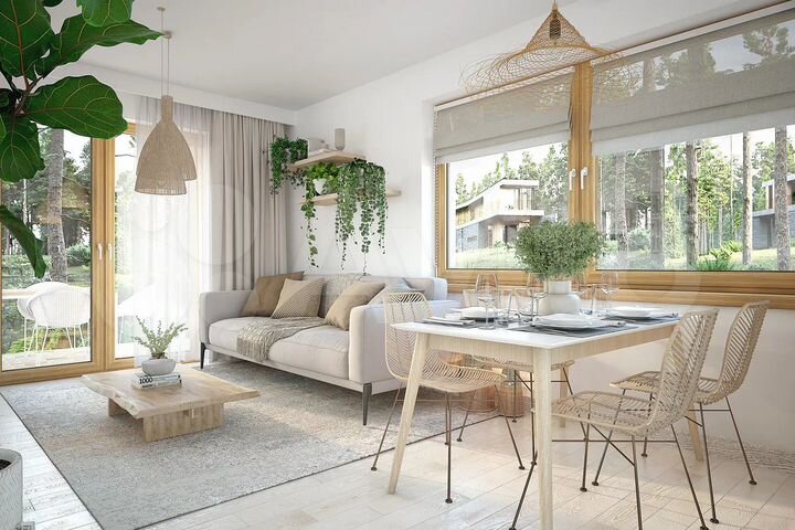 Дом 100 м² на участке 6 сот.