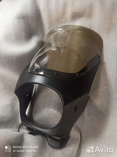 Ветровое стекло для мотоциклов с круглой фарой