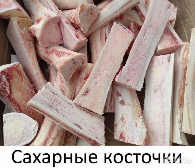 Мозговые косточки нарезанные вдоль