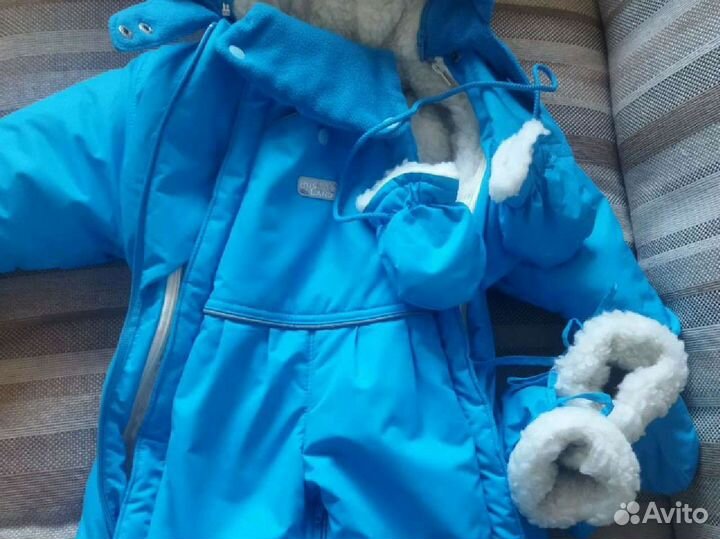 Детский демисезонный комбинезон 80