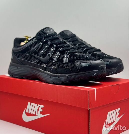 Кроссовки Nike P-6000 'All black'
