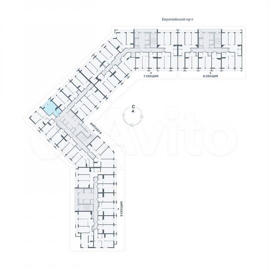 Квартира-студия, 27,4 м², 14/22 эт.