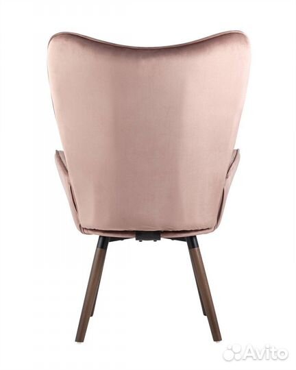 Стул Гранд велюр розовый