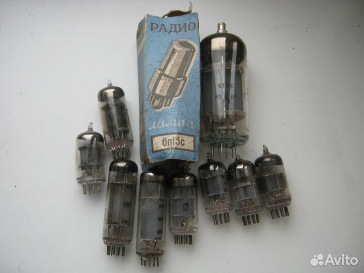 Радиолампы ссср(6Н,6П,6Ф,еl)