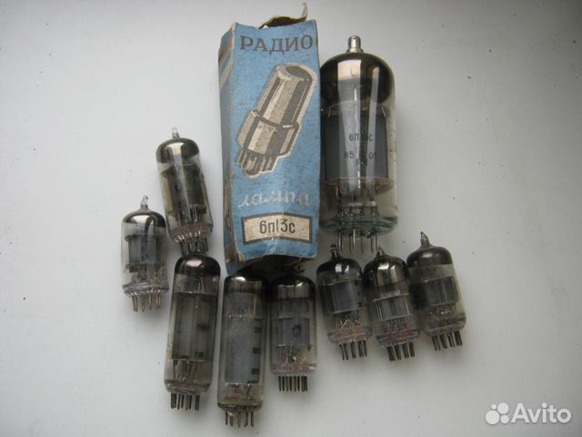 Радиолампы ссср(6Н,6П,6Ф,еl)