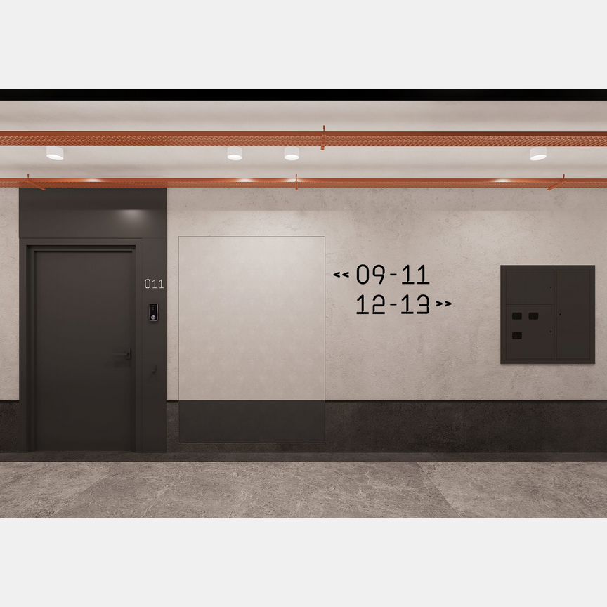 1-к. квартира, 50,8 м², 4/9 эт.