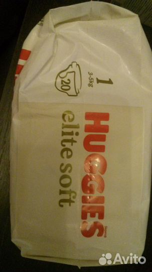 Памперсы huggies 1