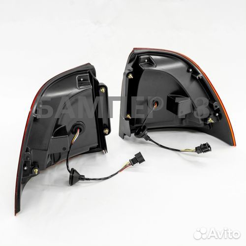 Задние фары фонари в стиле Мерседес AMG на Приору