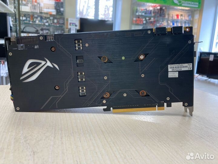 Видеокарта asus ROG GeForce GTX 1070 8192MB