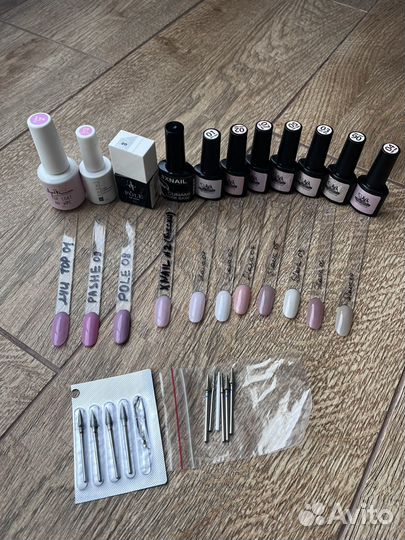 Гель лаки для маникюра пакетом