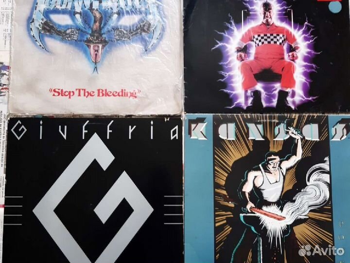 Виниловые пластинки - judas priest, A-HA, и др