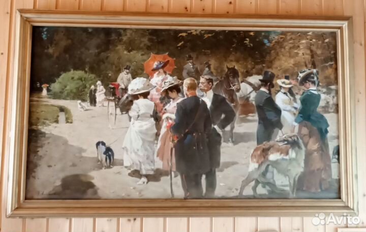 Картина маслом на холсте большая