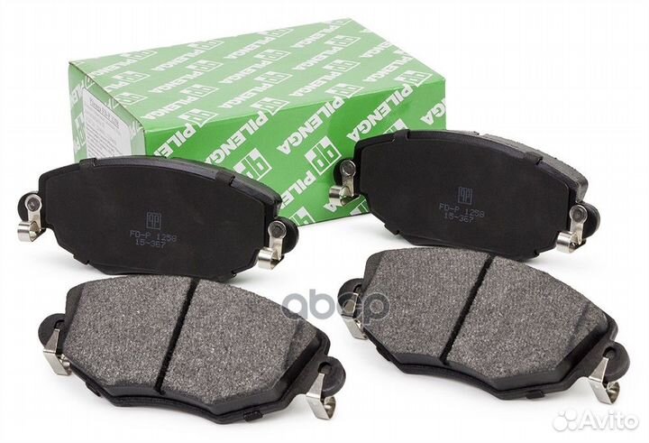 Колодки торм. диск. пер. FD-P1258 pilenga