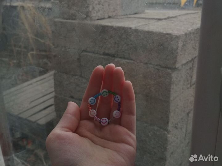 Кольцо из бисера