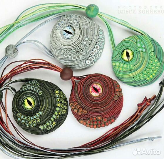 Авторские украшения на заказ Дракон к Новому году