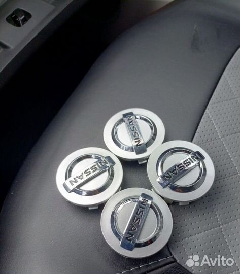Заглушки на литые диски nissan 60/57