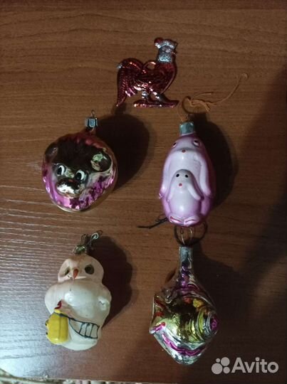 Елочные игрушки СССР (советские)