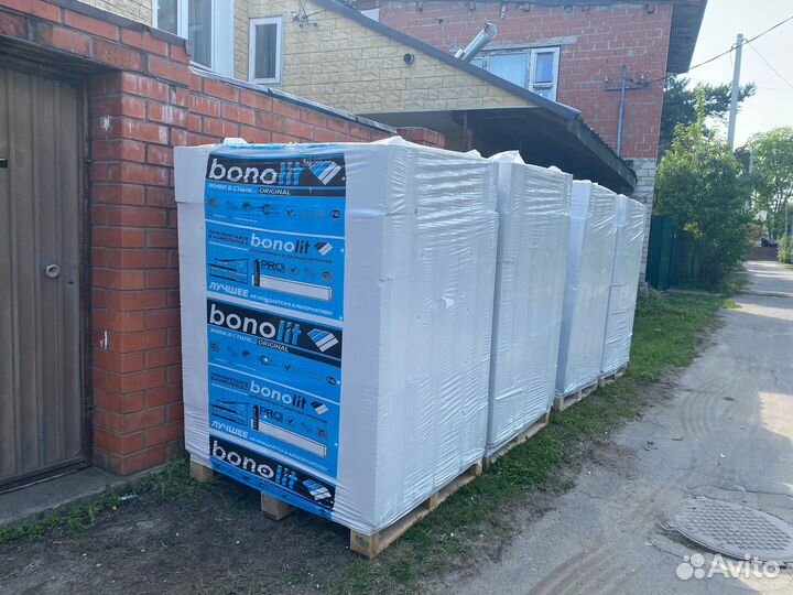 Газосиликатные газоблоки Бонолит