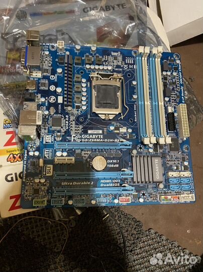 Материнская плата gigabyte