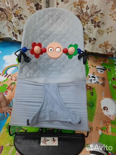 Шезлонг детский бу