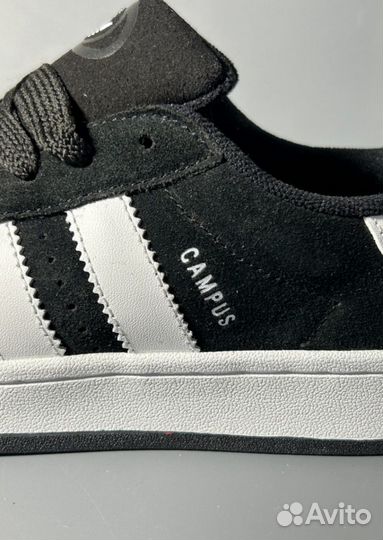 Кроссовки Adidas Campus 00s Black Люкс