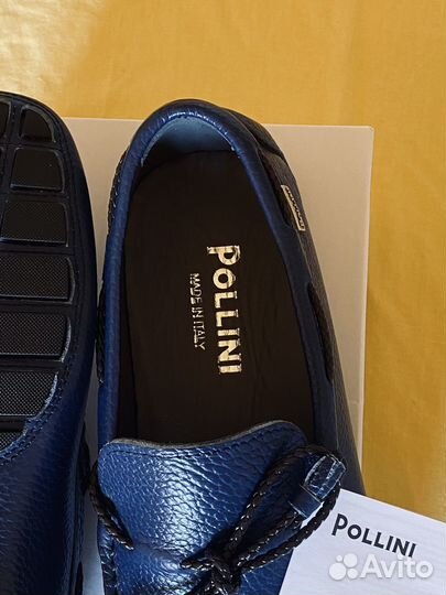 Мокасины Pollini новые Италия