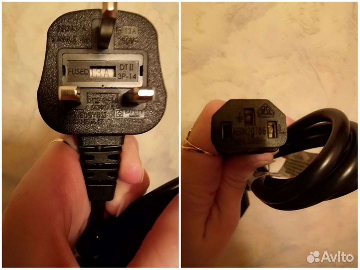 Сетевой силовой кабель