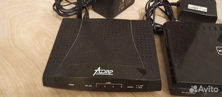 DLink, Acorp роутеры б.у