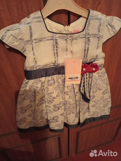 Платье для девочки 86